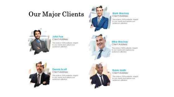 Our Major Clients Ppt PowerPoint Presentation Summary Outfit Our Major Clients Ppt PowerPoint Presentation Summary Outfit
