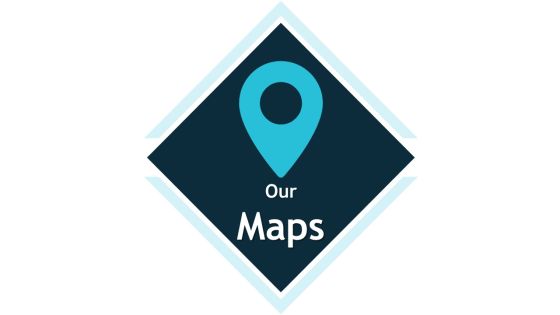 Our Maps Location Ppt Powerpoint Presentation Model Graphics