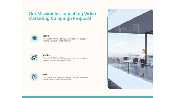Our Mission For Launching Video Marketing Campaign Proposal Ppt File Infographic Template PDF Our Mission For Launching Video Marketing Campaign Proposal Ppt File Infographic Template PDF