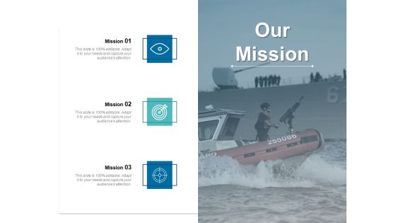 Our Mission Goal Ppt PowerPoint Presentation Show Layout Ideas