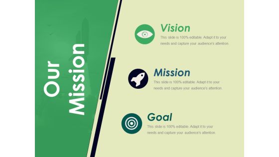 Our Mission Ppt PowerPoint Presentation Gallery Microsoft