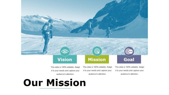 Our Mission Ppt PowerPoint Presentation Ideas Background Images