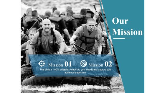 Our Mission Ppt PowerPoint Presentation Ideas Samples
