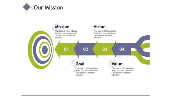 our mission ppt powerpoint presentation infographic template background image