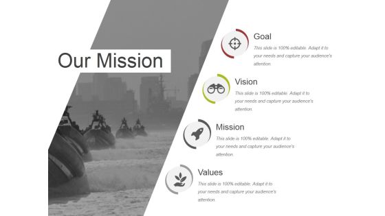 Our Mission Ppt PowerPoint Presentation Infographics Infographics
