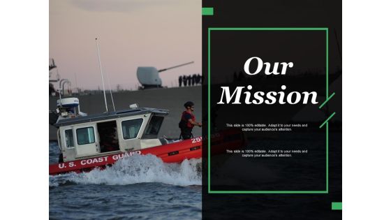 Our Mission Ppt PowerPoint Presentation Infographics Tips