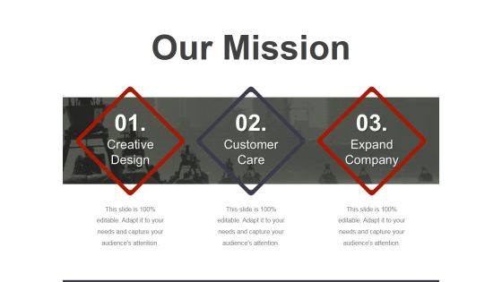Our Mission Ppt PowerPoint Presentation Inspiration Example Introduction