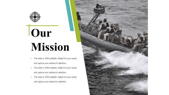 Our Mission Ppt PowerPoint Presentation Summary Deck