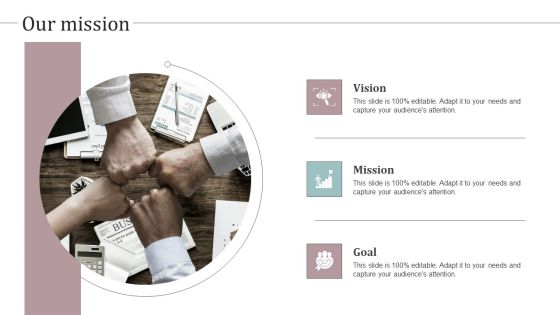 Our Mission Ultimate Guide To Develop Personal Branding Strategy Slides PDF Our Mission Ultimate Guide To Develop Personal Branding Strategy Slides PDF