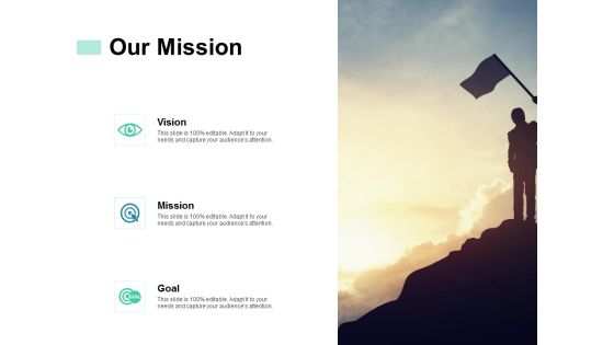 Our Mission Vision Ppt PowerPoint Presentation Portfolio Graphics Design