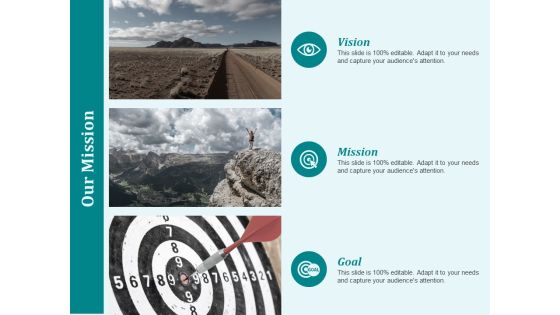 Our Mission Vision Ppt PowerPoint Presentation Slides Graphics Design