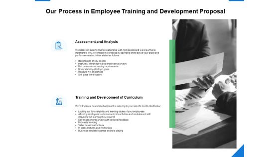 Our Process In Employee Training And Development Proposal Ppt PowerPoint Presentation Model Icon Our Process In Employee Training And Development Proposal Ppt PowerPoint Presentation Model Icon