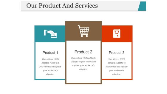 Our Product And Services Template 2 Ppt PowerPoint Presentation Styles Slide Download Our Product And Services Template 2 Ppt PowerPoint Presentation Styles Slide Download