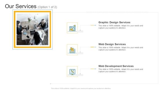 Our Services Design Company Profile Ppt Inspiration Graphics Tutorials PDF Our Services Design Company Profile Ppt Inspiration Graphics Tutorials PDF