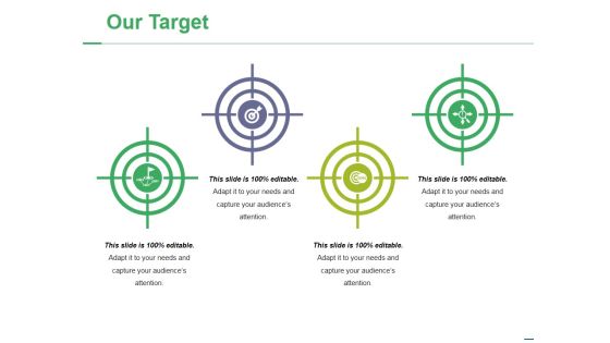 Our Target Ppt PowerPoint Presentation Portfolio Layout