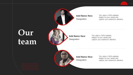 Our Team Brand Introduction Plan How To Make An Effective First Impression Designs PDF Our Team Brand Introduction Plan How To Make An Effective First Impression Designs PDF