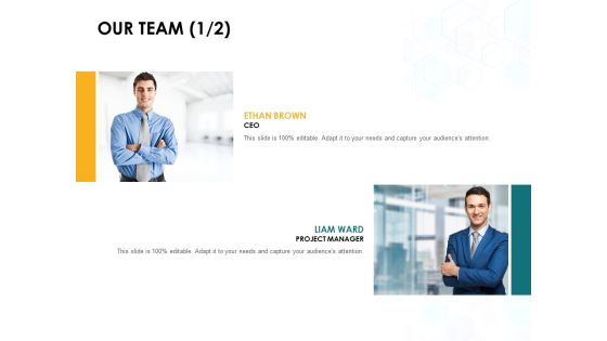 Our Team Designation Ppt PowerPoint Presentation Summary Background Designs