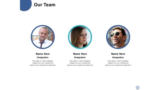 Our Team Introduction Ppt PowerPoint Presentation Inspiration Graphics Design