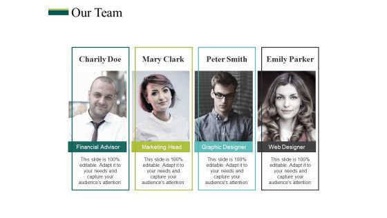 Our Team Ppt PowerPoint Presentation File Format