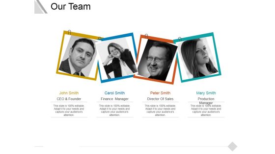 Our Team Ppt PowerPoint Presentation File Introduction Our Team Ppt PowerPoint Presentation File Introduction