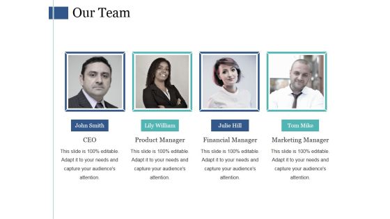 Our Team Ppt PowerPoint Presentation Gallery Skills Our Team Ppt PowerPoint Presentation Gallery Skills