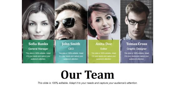 Our Team Ppt PowerPoint Presentation Icon Background Images