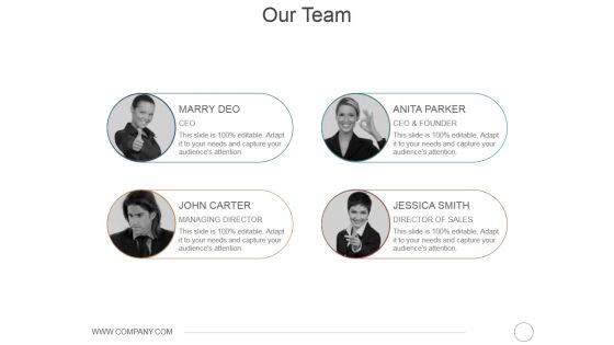 Our Team Ppt PowerPoint Presentation Icon Demonstration Our Team Ppt PowerPoint Presentation Icon Demonstration