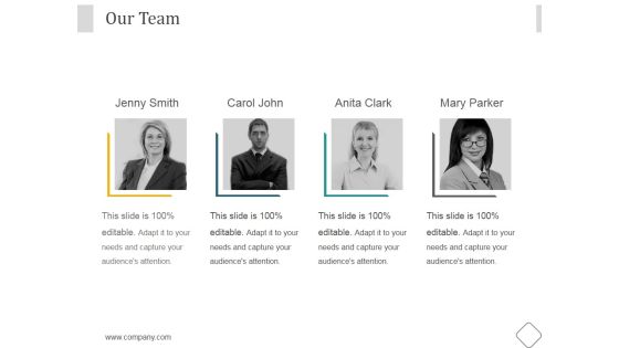 Our Team Ppt PowerPoint Presentation Infographic Template Our Team Ppt PowerPoint Presentation Infographic Template