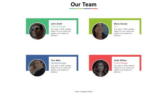 Our Team Ppt PowerPoint Presentation Inspiration Examples Our Team Ppt PowerPoint Presentation Inspiration Examples