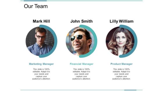 Our Team Ppt PowerPoint Presentation Layouts Deck Our Team Ppt PowerPoint Presentation Layouts Deck