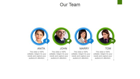 Our Team Ppt PowerPoint Presentation Pictures Outfit Our Team Ppt PowerPoint Presentation Pictures Outfit