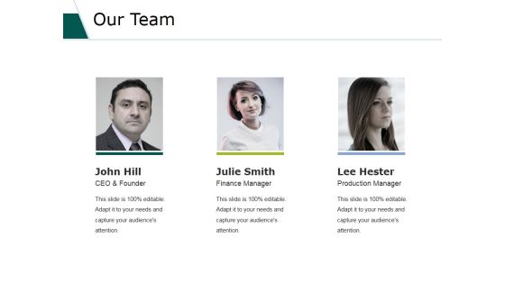 Our Team Ppt PowerPoint Presentation Professional Gallery Our Team Ppt PowerPoint Presentation Professional Gallery