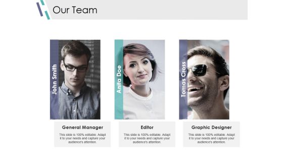 Our Team Ppt PowerPoint Presentation Professional Structure