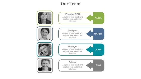 Our Team Ppt PowerPoint Presentation Samples Our Team Ppt PowerPoint Presentation Samples