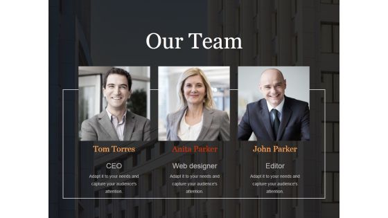 Our Team Ppt PowerPoint Presentation Styles File Formats