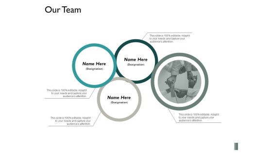 Our Team Teamwork Planning Communication Ppt PowerPoint Presentation Portfolio Good