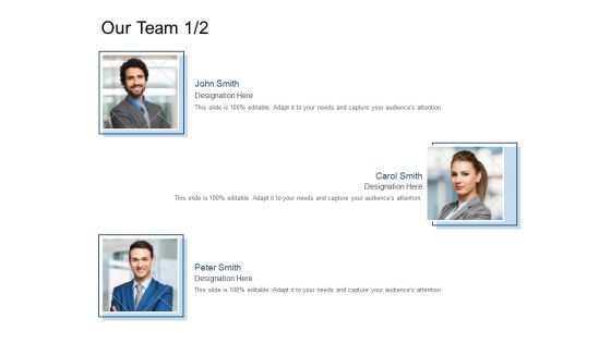 Our Team Teamwork Ppt PowerPoint Presentation Slides Templates