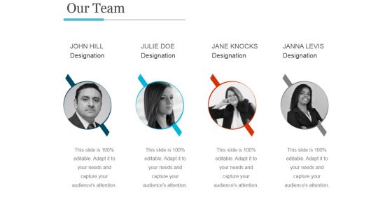 Our Team Template Ppt PowerPoint Presentation Influencers Our Team Template Ppt PowerPoint Presentation Influencers