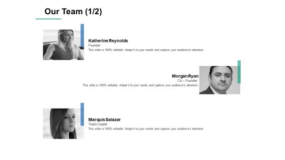 Our Team Temwork Ppt PowerPoint Presentation Layouts Graphics