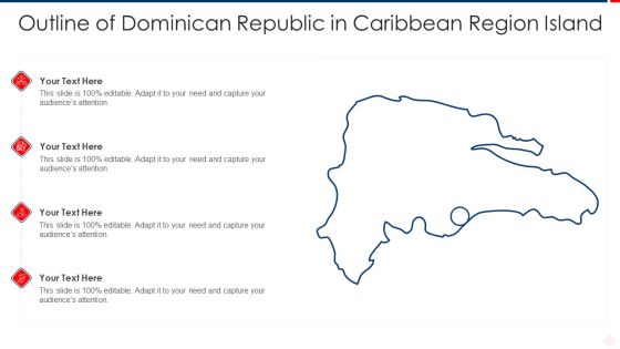 Outline Of Dominican Republic In Caribbean Region Island Download PDF Outline Of Dominican Republic In Caribbean Region Island Download PDF