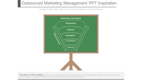 Outsourced Marketing Management Ppt Inspiration