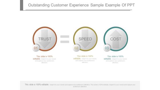 Outstanding Customer Experience Sample Example Of Ppt Outstanding Customer Experience Sample Example Of Ppt