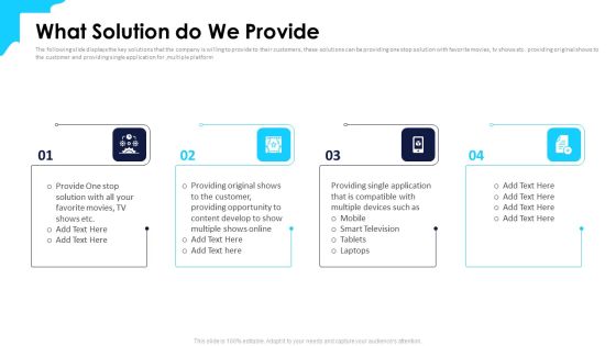 Over Top Media Service Industry Capital Funding What Solution Do We Provide Guidelines PDF Over Top Media Service Industry Capital Funding What Solution Do We Provide Guidelines PDF