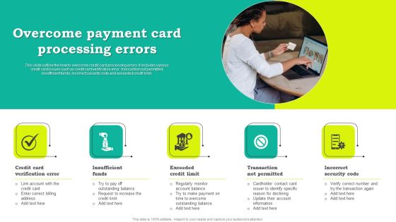 Overcome Payment Card Processing Errors Information PDF