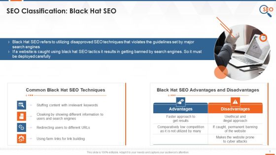 Overview Of Black Hat SEO With Techniques Training Ppt Overview Of Black Hat SEO With Techniques Training Ppt