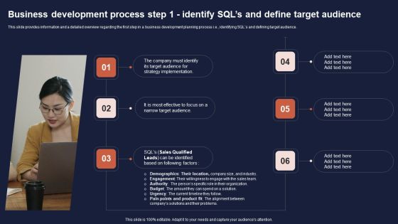 Overview Of Business Growth Plan And Tactics Business Development Process Step 1 Identify Sqls Pictures PDF Overview Of Business Growth Plan And Tactics Business Development Process Step 1 Identify Sqls Pictures PDF