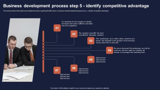 Overview Of Business Growth Plan And Tactics Business Development Process Step 5 Identify Brochure PDF Overview Of Business Growth Plan And Tactics Business Development Process Step 5 Identify Brochure PDF