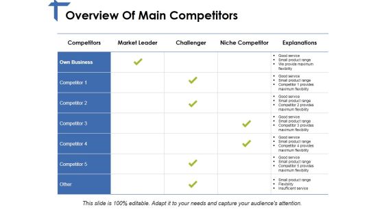 Overview Of Main Competitors Ppt PowerPoint Presentation Summary Example File Overview Of Main Competitors Ppt PowerPoint Presentation Summary Example File