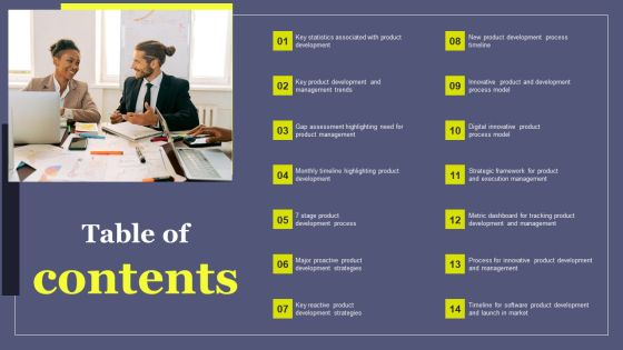 Overview Of Product Planning And Innovation Table Of Contents Background PDF Overview Of Product Planning And Innovation Table Of Contents Background PDF