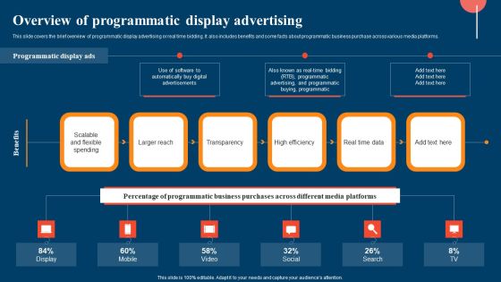Overview Of Programmatic Display Advertising Ppt File Infographics PDF